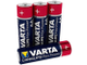 Батарейка AA щелочная Varta LR6-6BL Longlife Max Power (Max Tech 4706) в блистере 6шт.