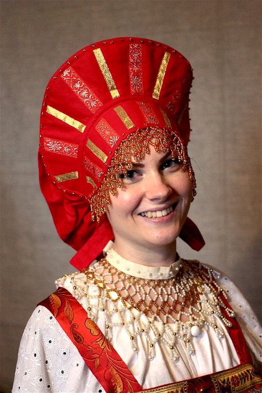 Кокошник Праздничный для молодой девушки