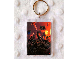Брелок Doom/ Дум №8
