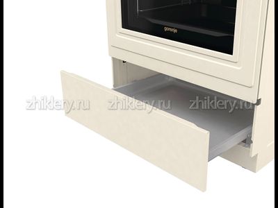 Выдвижной ящик Gorenje для плиты шириной 60 см (бежевый)