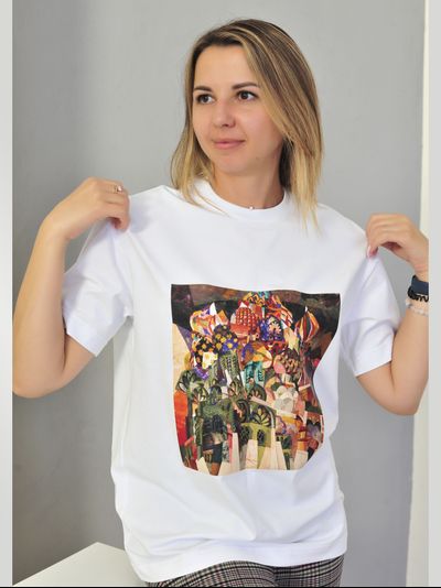 Джемпер 671-0625 бел