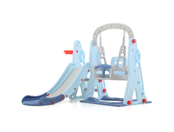 Горка + качели "Космо" PS-035-M ментол купить в Воронеже