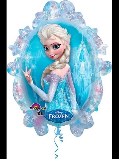 Фольгированный шар с гелием "Холодное сердце" 92/90