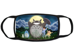 Тканевые защитные маски на лицо Мой сосед Тоторо, Totoro