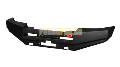 Передний силовой бампер серии Туризм без дуг на Suzuki Jimny III 2005-2012 (02.156.01)