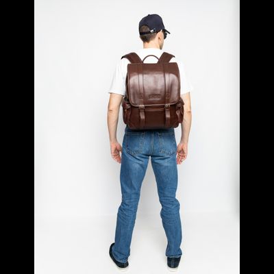 Кожаный рюкзак Montalbano Premium brown (арт. 3097-53)