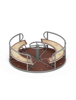 Карусель (Замок) ИО 30.01.04-П.01 с рулем