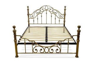 Кровать металлическая VICTORIA 160x200 см Античная медь