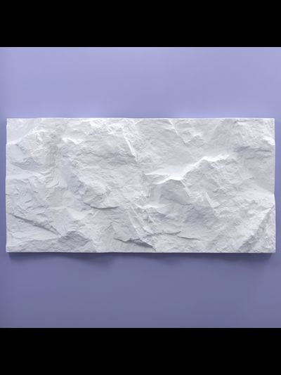 Стеновая панель Bello Deco C001-1 PU, 3D, дюрополимер, влагостойкая, под покраску, 120х60х6 см