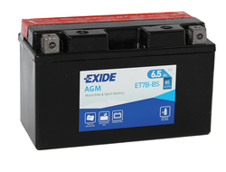 Аккумулятор EXIDE ET7B-BS (507 1; YTX7A-BS)