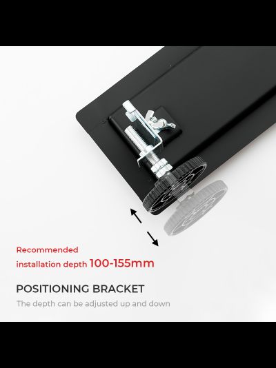 Душевой трап черный 70*800 мм GAPPO G86007-36