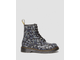 Ботинки Dr Martens 1460 Pascal Butterfly Print Suede Grey