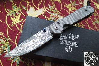 Складной нож Chris Reeve Sebenza titanium