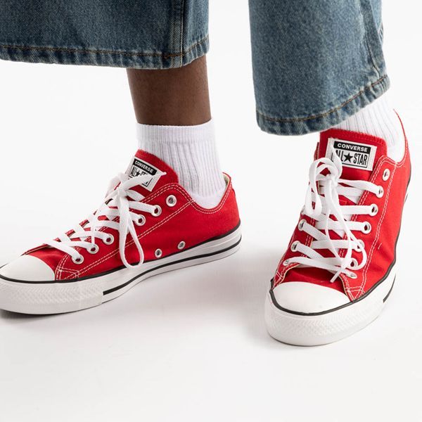 кеды Converse низкие красные классика