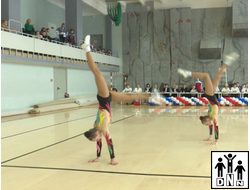 Помост для спортивной акробатики 12х12 м DNN  (толщиной 68 мм)