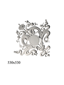 декоративный элемент потолка из гипса ПК-05у дома и стен