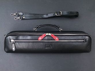 SoloWay Flute bag (Black + red)