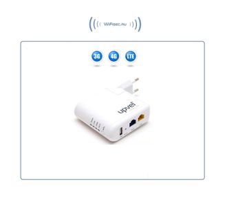 Upvel, Портативный 3G/4G/LTE Wi-Fi роутер стандарта 802.11n 150 Мбит/с (322)