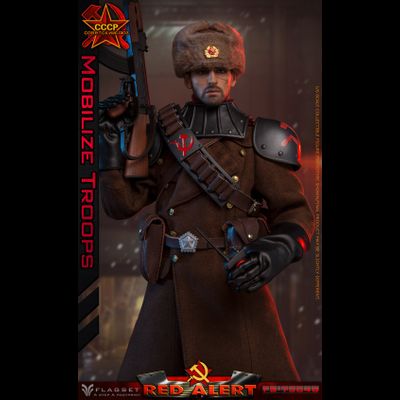 Советский призывник (Conscript, Red Alert 2) - КОЛЛЕКЦИОННАЯ ФИГУРКА 1/6 RED ALERT (FS-73046) - FLAGSET