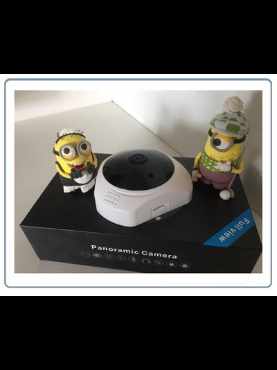 DBPOWER_SS. Потолочная- настенная WiFi видеокамера панорамная с DVR (fish_v380_W), HD 960P (V380 Pro)