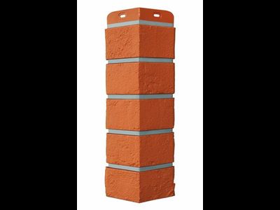 Угол Grand Line состаренный кирпич премиум Коралловый