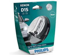 Ксеноновая лампа D1S Philips X-Treme Vision +150% Gen2 85415XV2S1, 35W 12V PK32d-2