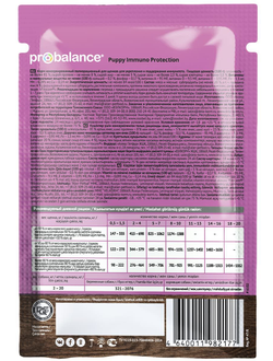 Probalance (Пробаланс) влажный корм (пауч) для щенков и кормящих собак 85 г