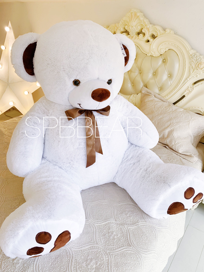 Огромный плюшевый мишка 200 см белый Тони