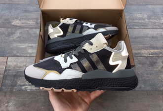 Кроссовки Adidas Nite Jogger Black/Gray