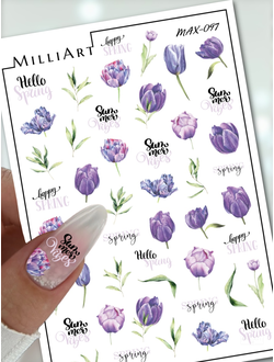 Слайдер-дизайн MilliArt Nails MAX-097