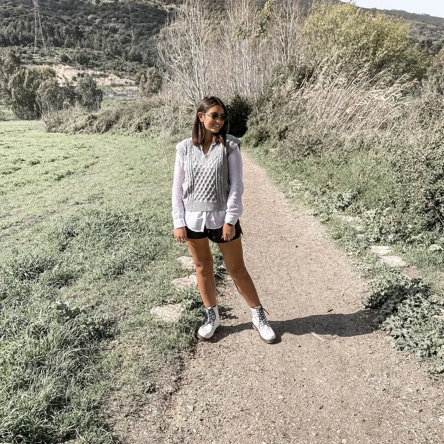 женские ботинки dr. martens белого цвета