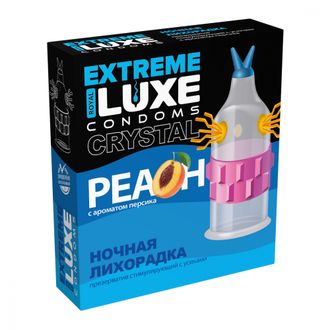 ПРЕЗЕРВАТИВЫ LUXE EXTREME НОЧНАЯ ЛИХОРАДКА (ПЕРСИК)