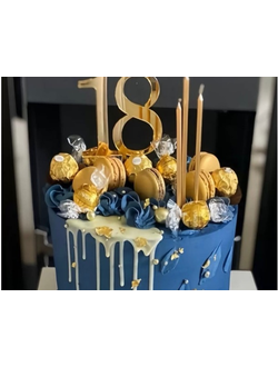 Топпер "18" с подставкой