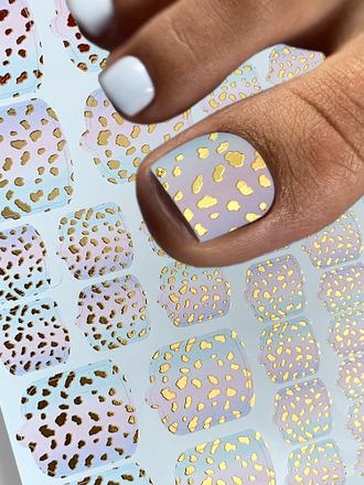 Пленки для педикюра с фольгой VIP-059