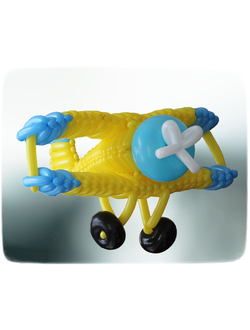 №118 Самолёт.размер~1.2*1.2*0.7м.