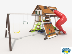 Детская площадка IgraGrad Крепость Фани Deluxe 2 мод.2