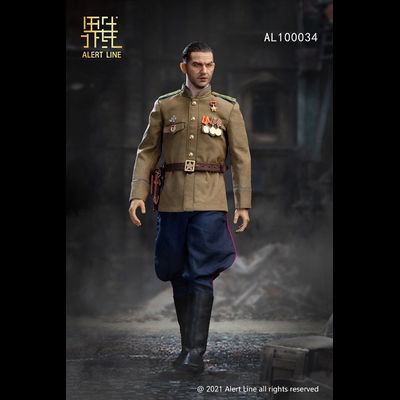 Офицер НКВД СССР - Коллекционная ФИГУРКА 1/6 WWII Soviet NKVD Officer (AL100034) - Alert Line
