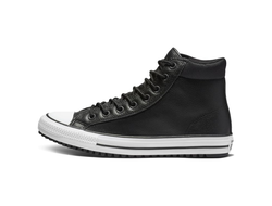 Кеды Converse Chuck Taylor All Star Boot Pc 162415 кожаные высокие зимние черные