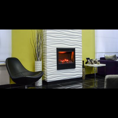 Гипсовая панель SILK (Волна) + LED артикул D-0002