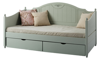 Ящик бельевой подкроватный из массива сосны длинный