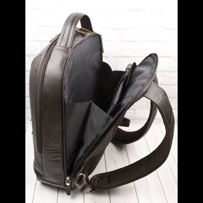 Кожаный рюкзак Roverano brown (арт. 3110-04)