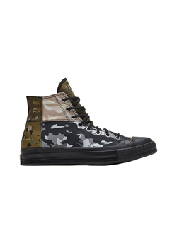 Кеды Converse Blocked Camo высокие хаки