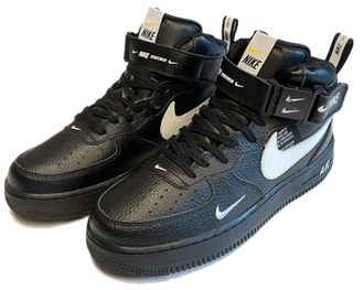 Nike Air Force 1 Mid '07 LV8 Black с Мехом