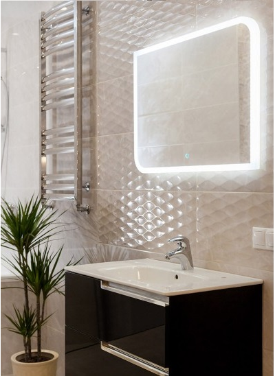 Зеркало LED сенсорное Fantasy 800x600