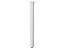 Опора для стола квадратная  регулируемая алюминевая  NM-...R...-05 GTV *