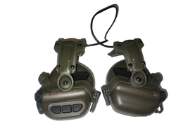 Активные наушники Earmor M31 MOD4 + крепеж на шлем чебурашки