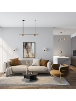 Подвесной светильник ORBIT DK4061-BK+SG