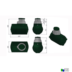 Септик «Rostok» Загородный на 4-5 человек