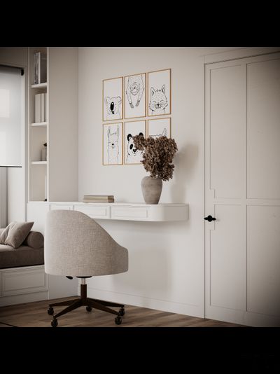 Межкомнатная дверь Eternity Classic Элеганс, высота 2400 мм, ширина 1000 мм, каркас 42 мм, наружного открывания