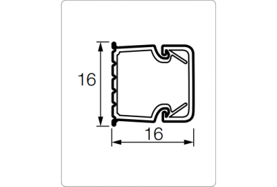 Мини-канал Metra 15х16 мм